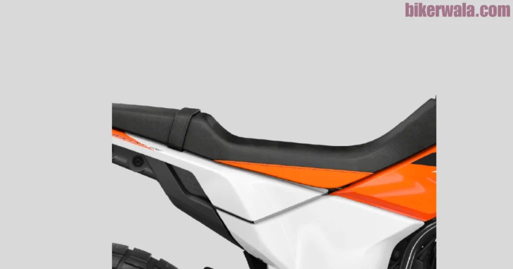 seat of 2025 KTM 390 Adventure