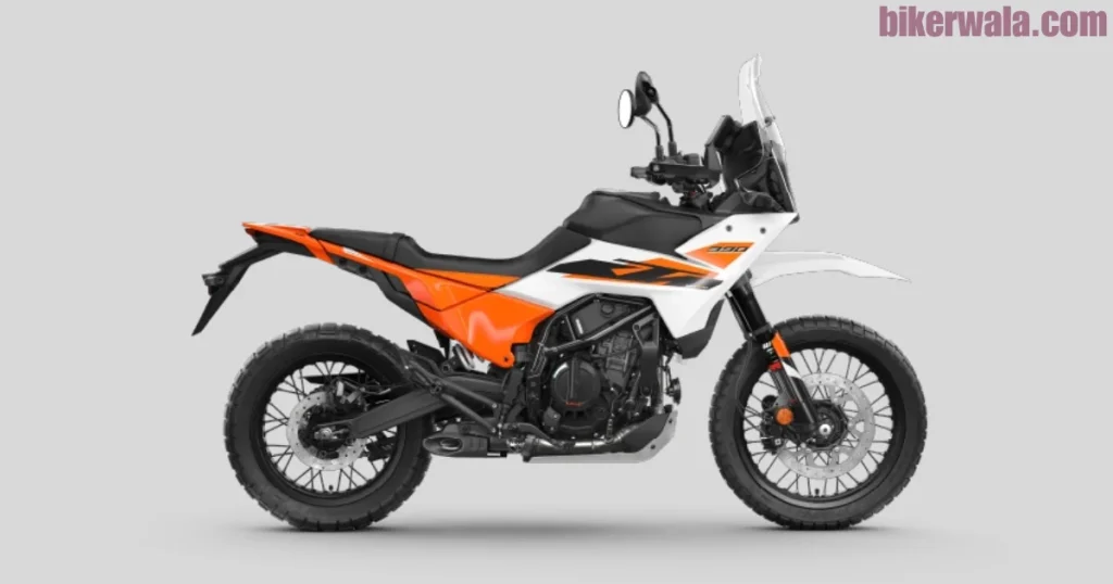 white 2025 KTM 390 Adventure